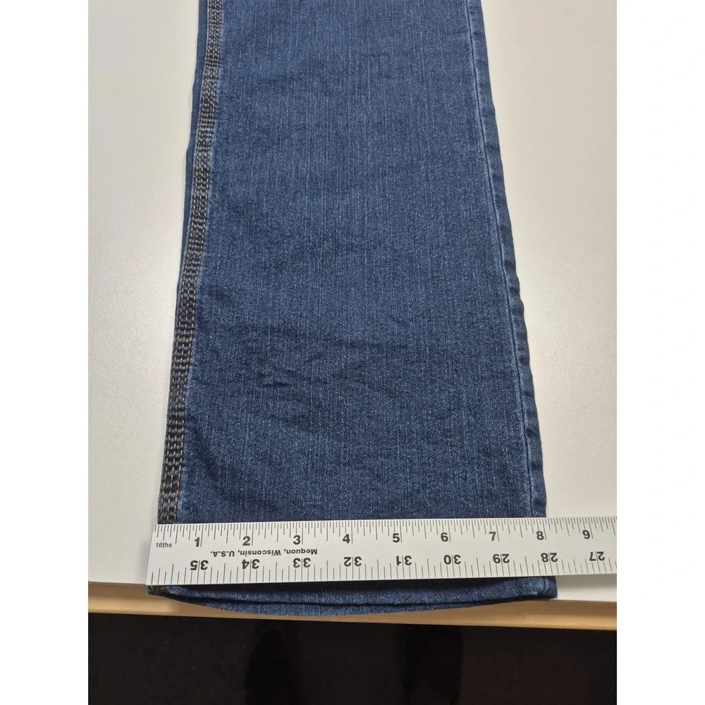 Origin Delta 68 Legit Fit Jeans Mens 40x36 Blue Straight Stretch Denim Made USA